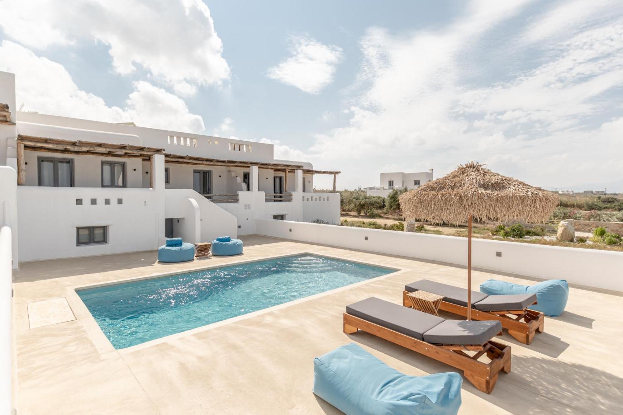 White Cocoon Exclusive Villas Agia Anna  Luaran gambar